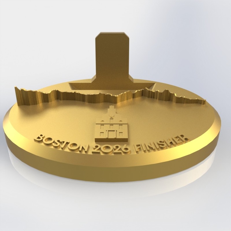 Support médaille édition Boston personnalisé / Impression 3D