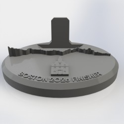 Support médaille édition Boston personnalisé / Impression 3D 2