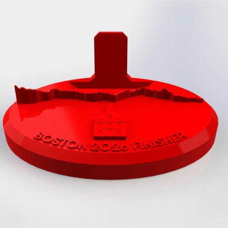 Support médaille édition Boston personnalisé / Impression 3D