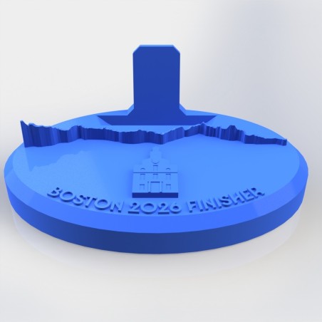 Support médaille édition Boston personnalisé / Impression 3D
