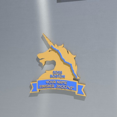 Magnet édition Boston personnalisé - Impression 3D