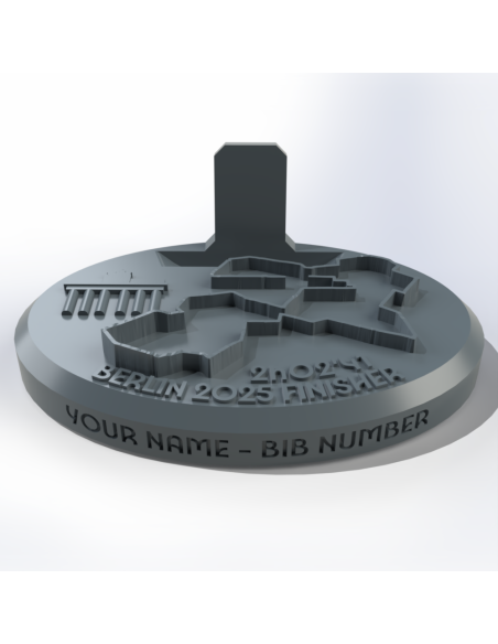 Support médaille édition Berlin personnalisé / Impression 3D